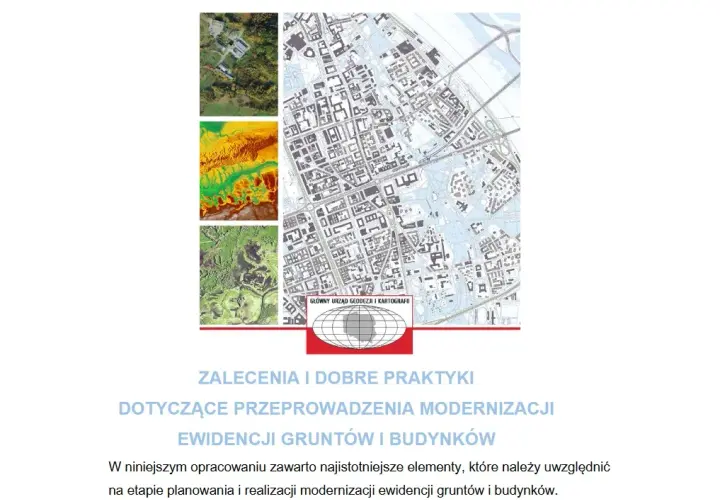 Modernizacja ewidencji gruntów i budynków - co warto wiedzieć?
