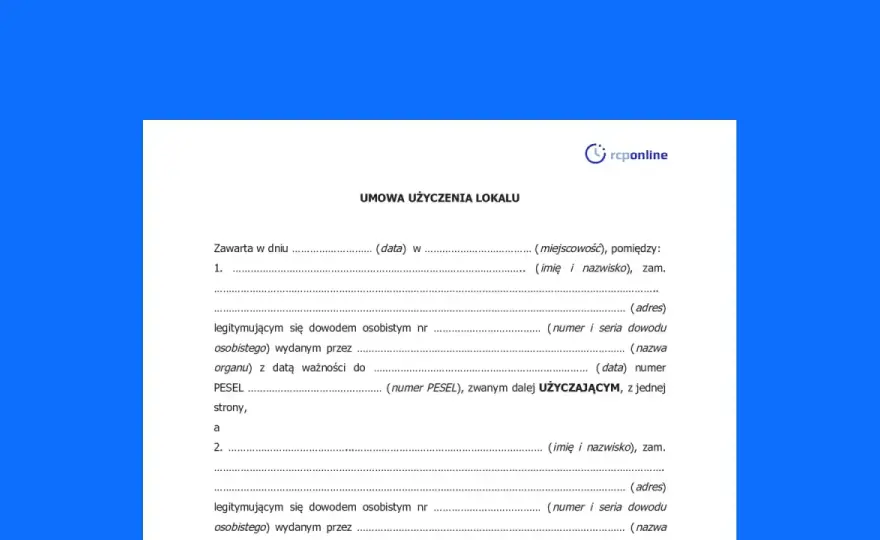 Umowa użyczenia lokalu - Jak uniknąć problemów?