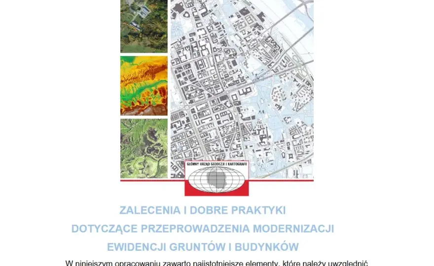 Modernizacja ewidencji gruntów i budynków - co warto wiedzieć?