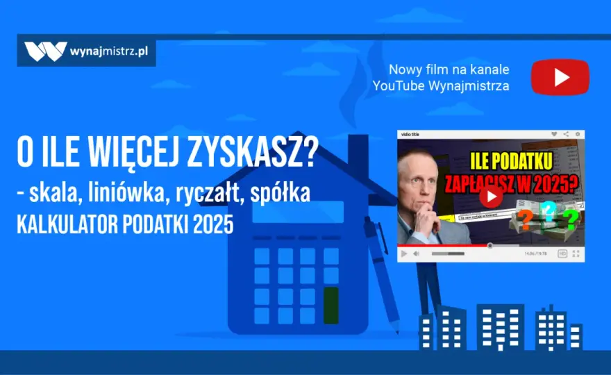 Jak obliczyć ryczałt od wynajmu mieszkania - prosty kalkulator online
