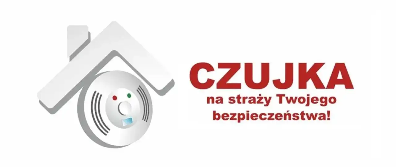 Czujka dymu i tlenku węgla w kształcie domu. Zapewnij bezpieczeństwo podczas sezonu grzewczego!