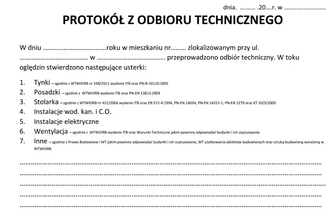 Zdjęcie Co sprawdzać przy odbiorze mieszkania od dewelopera, aby uniknąć problemów